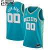Dres Charlotte Hornets Prilagođeni Jordan 2023-24 City Edition Teal Swingman - Dječji